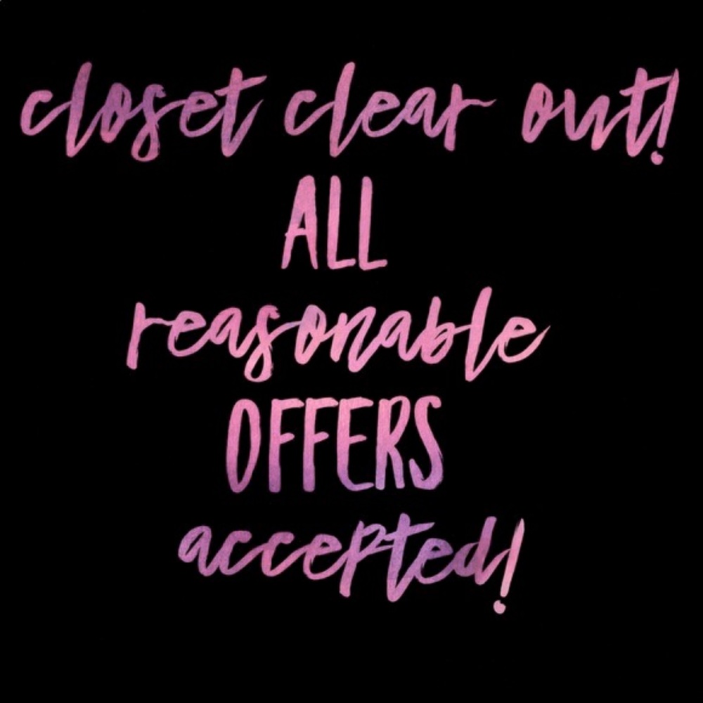 “All Reasonable Offers Accepted!!!”